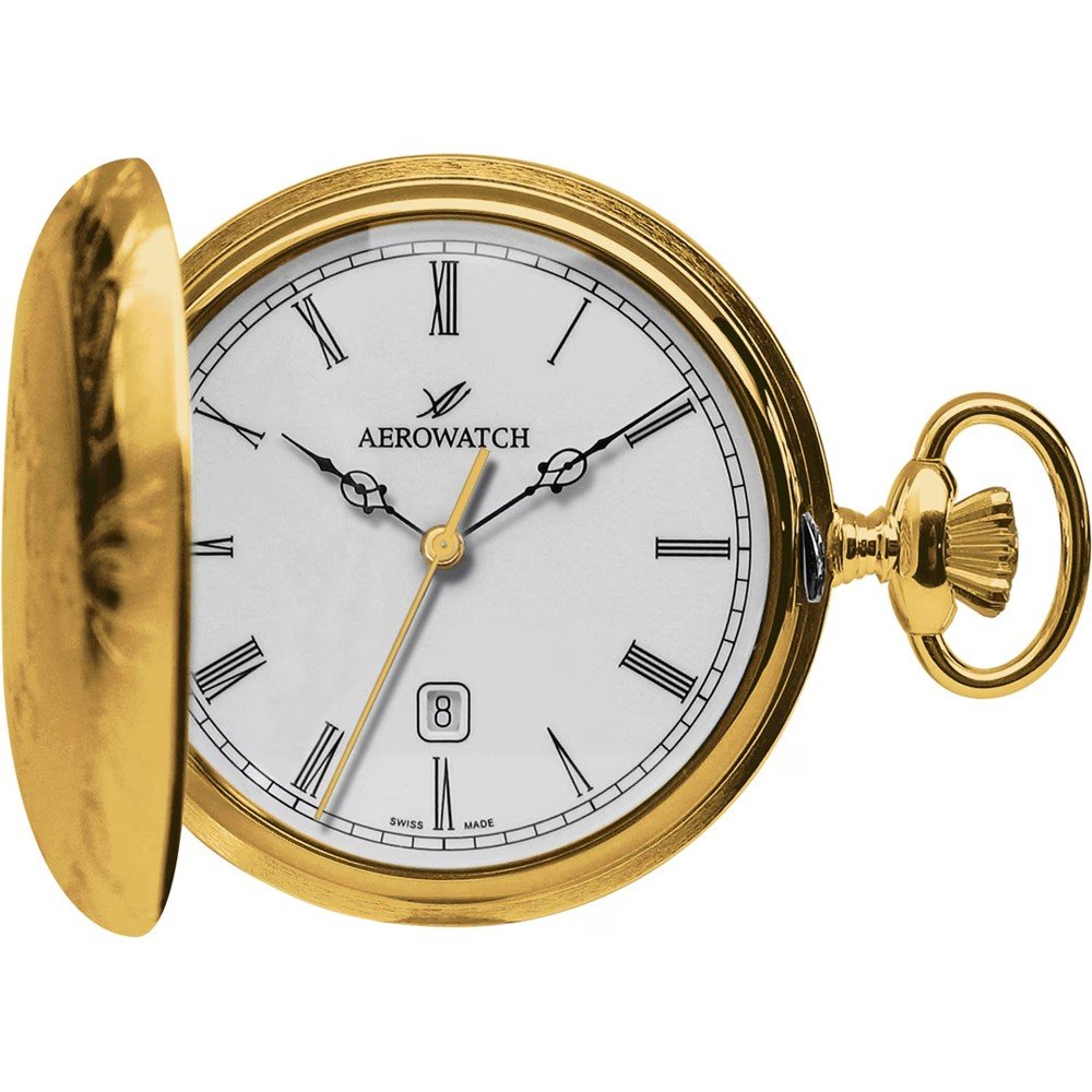 Relógios de bolso Aerowatch Pocket watches 42796-JA01 Savonnettes