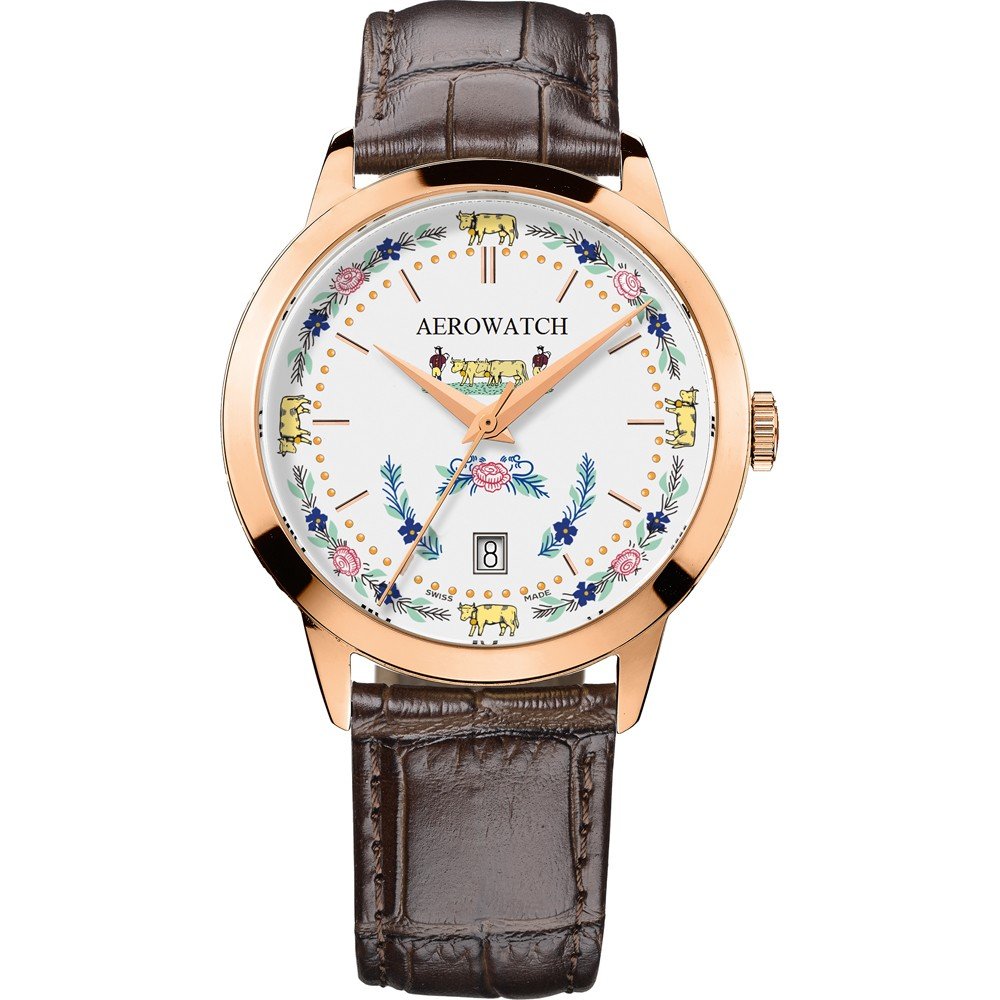 Montre Aerowatch Les Grandes Classiques 42972-RO10