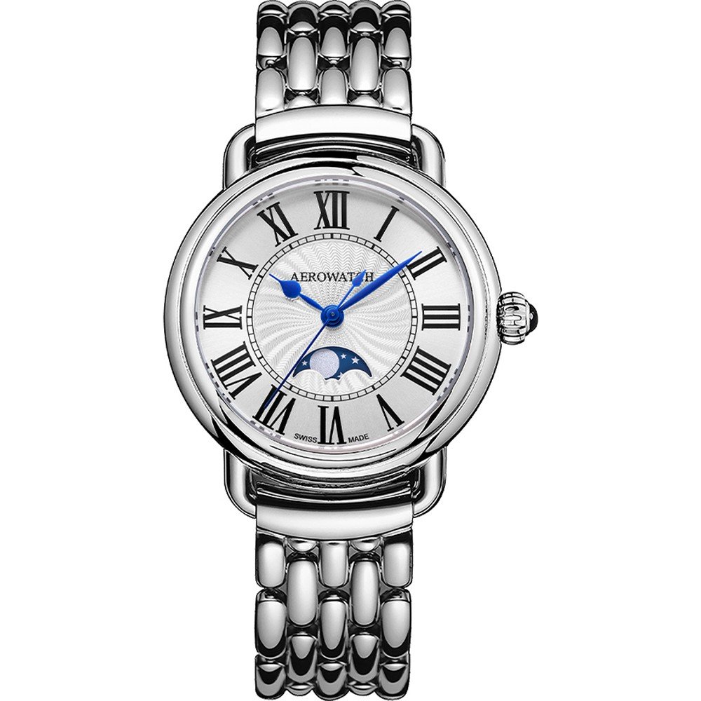 Montre Aerowatch 1942 43960-AA03-M 1942 Lady Moon