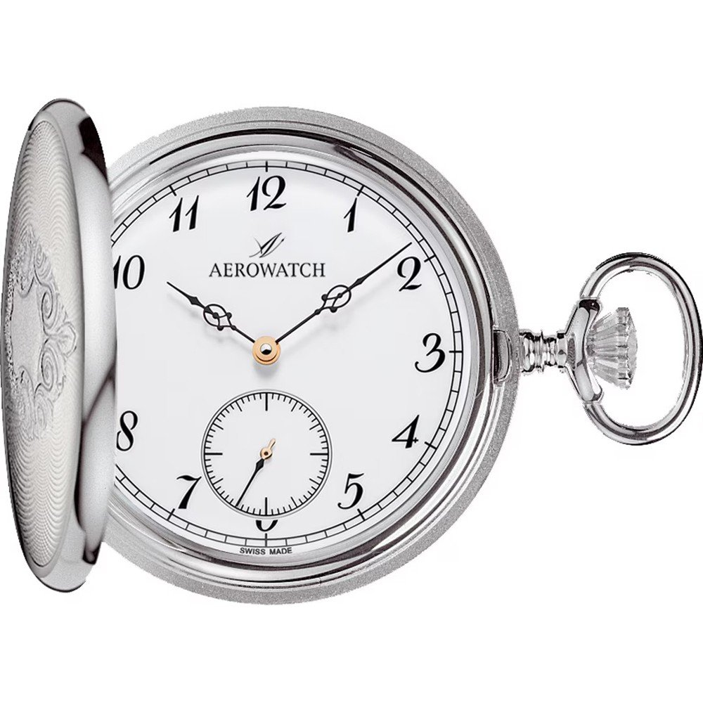 Relógios de bolso Aerowatch Pocket watches 55645-AG06 Savonnettes