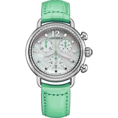 Aerowatch Hommage 1910 81105-AA03-DIA Chronolady Uhr