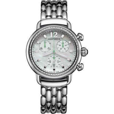 Aerowatch Hommage 1910 81105-AA03-DIA-M Chronolady Uhr