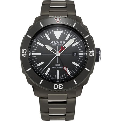 Montre Alpina AL-247LGG4TV6B Seastrong diver GMT