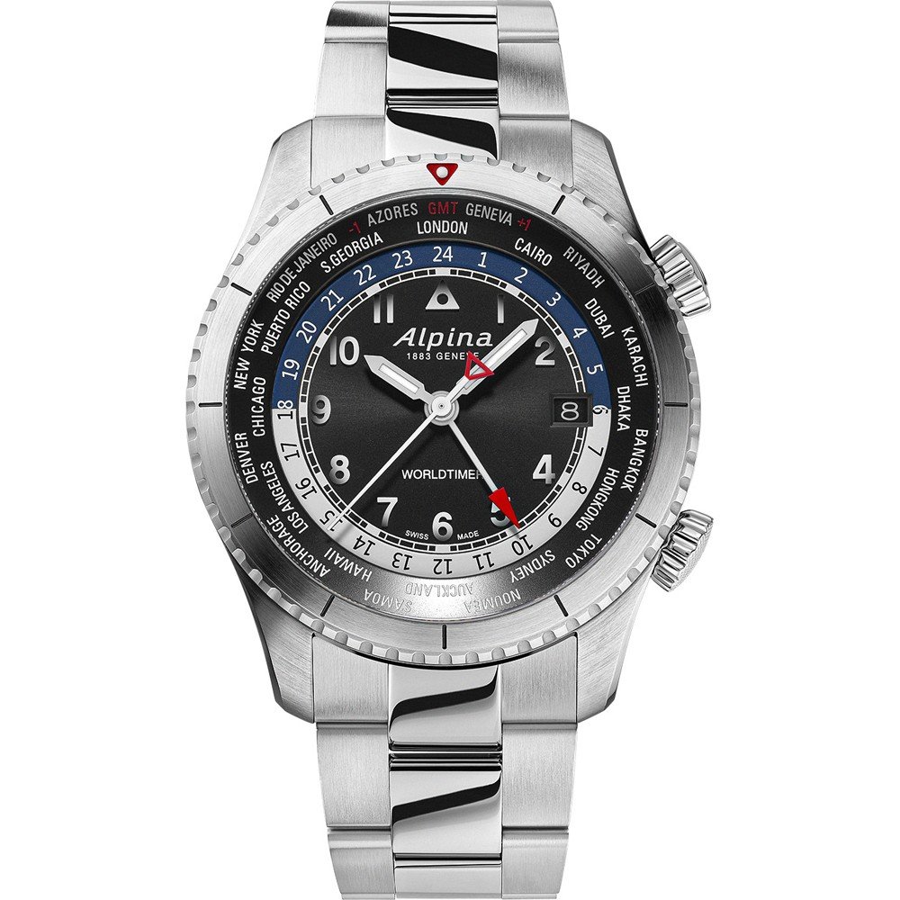 Montre Alpina Startimer AL-255B4S26B Startimer Pilot Worldtimer