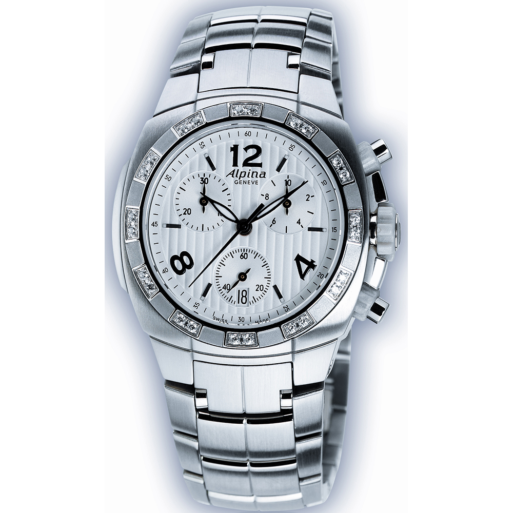 Montre Alpina AL-350LWWW2AD6B Avalanche Chronograph