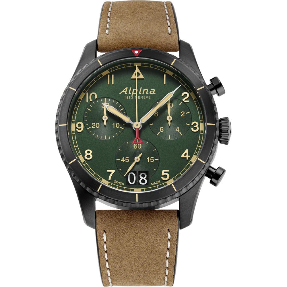 Montre Alpina Startimer AL-372GR4FBS26 Startimer Pilot