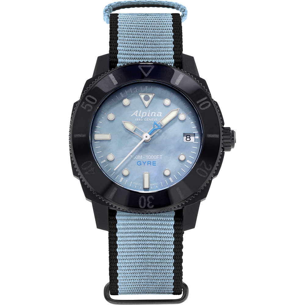 Montre Alpina AL-525LMPLNB3VG6 Seastrong