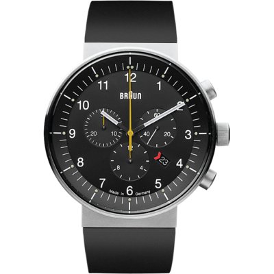 Braun Watch Chrono BN0095 BN0095BKSLBKG