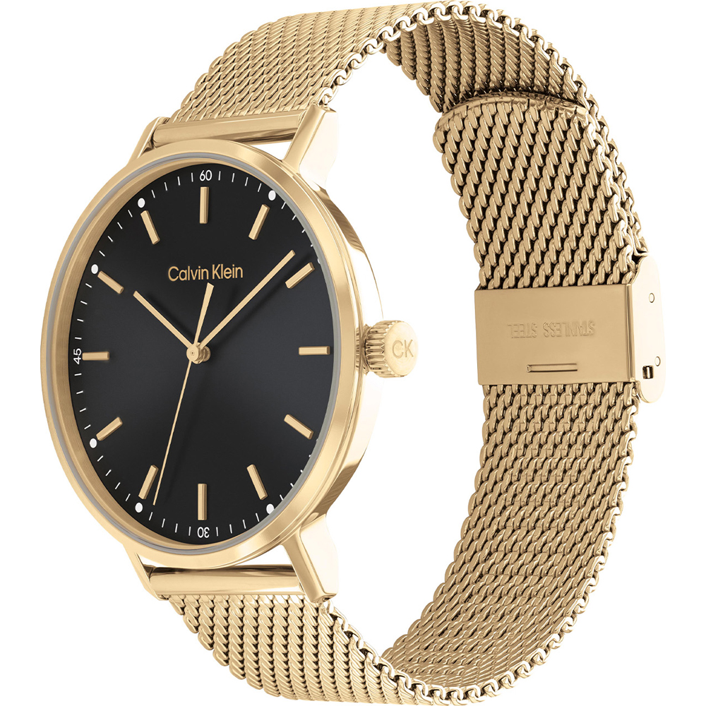 Relógio Calvin Klein Feminino Aço Dourado 25200246