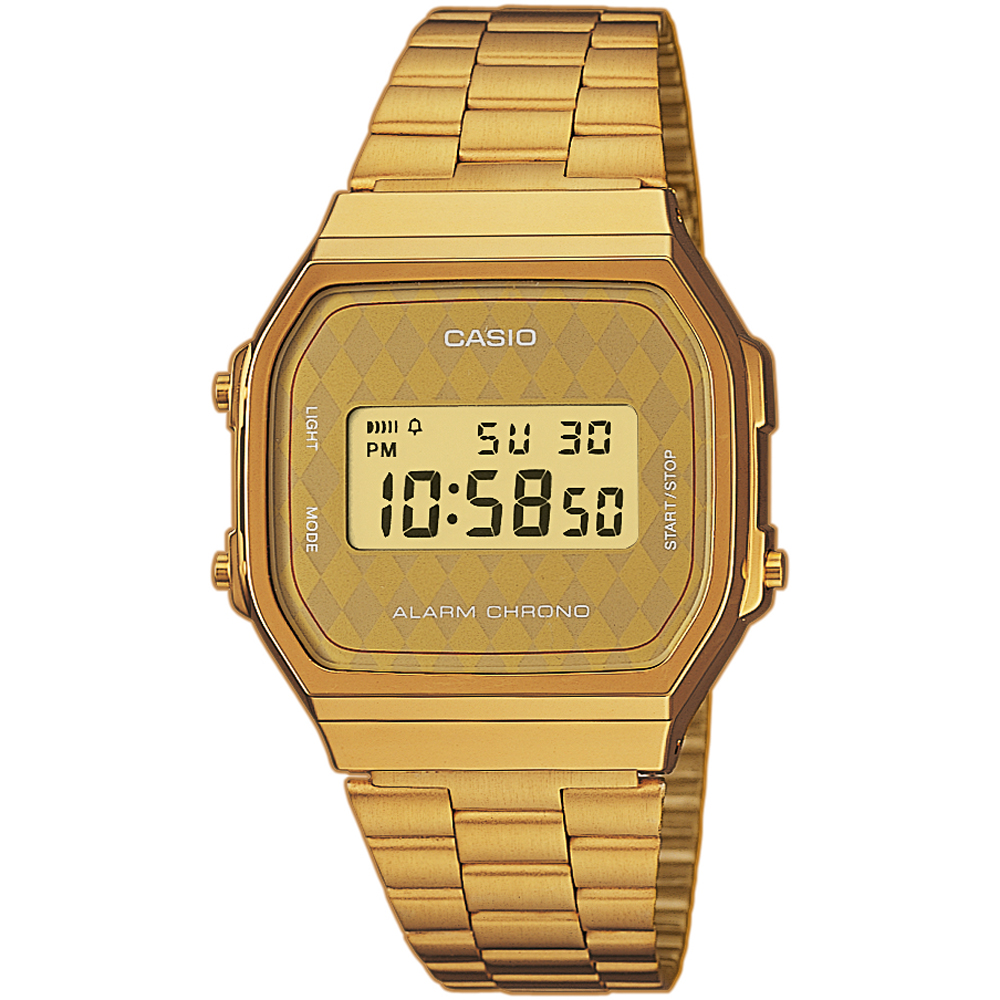 Montre Casio Vintage A168WG-9BWEF Retro Mirror