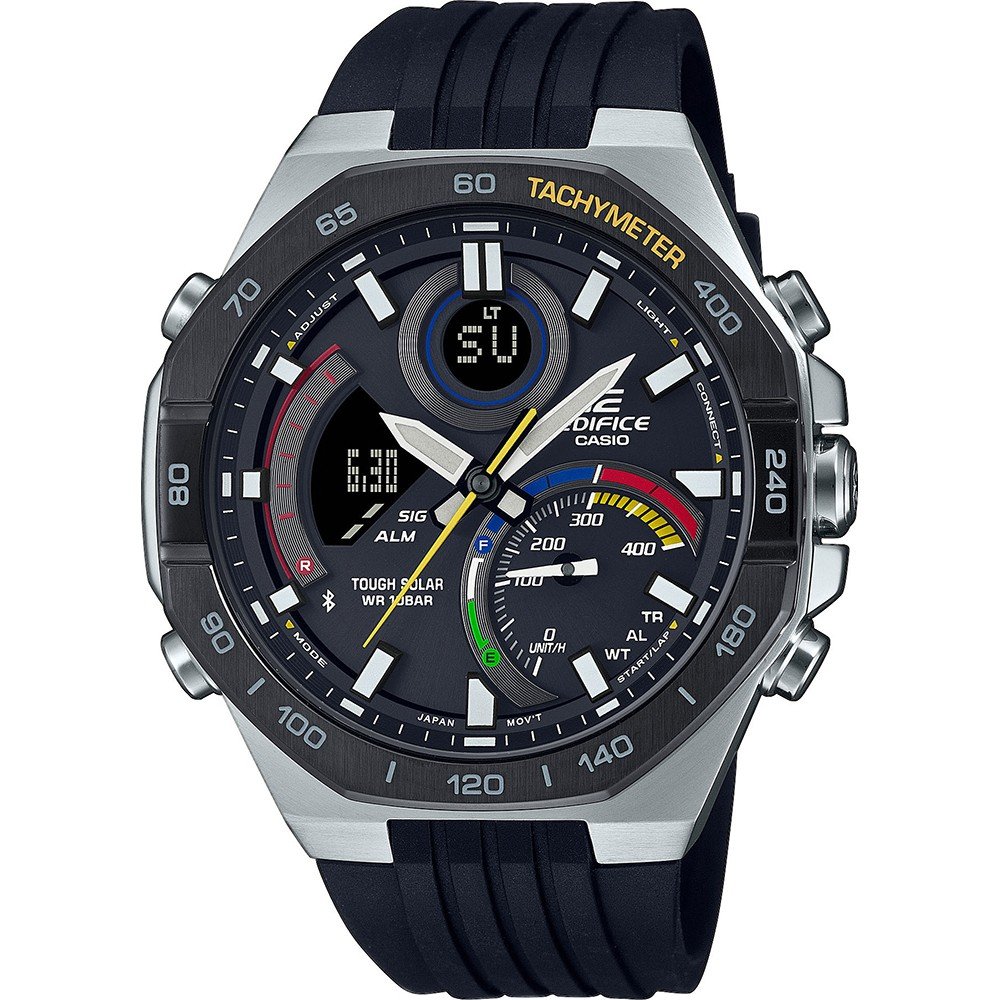 Montre Casio Edifice Bluetooth ECB-950MP-1AEF Solar LCD - Racing Multi-Color Series