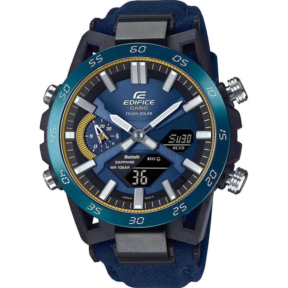 Montre Casio Edifice Bluetooth ECB-2000SS-2AER Sospensione 50th anniversary