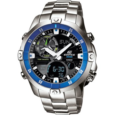 Casio Edifice Watch Ana-Digi Advance Marine EMA-100D-1A2V