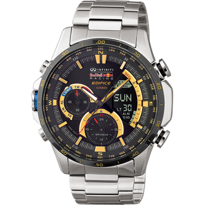 Casio Edifice Watch Ana-Digi Twin Sensor - Red Bull ERA-300RB-1A