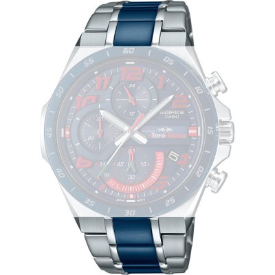 Bracelete Casio Edifice 10586658 Solar Torro Rosso