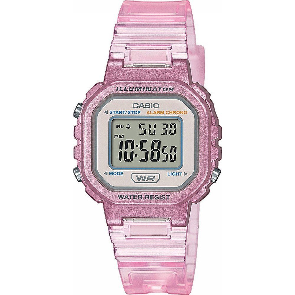 Montre Enfant CASIO Bracelet Résine rose - LA-20WH-4A1EF