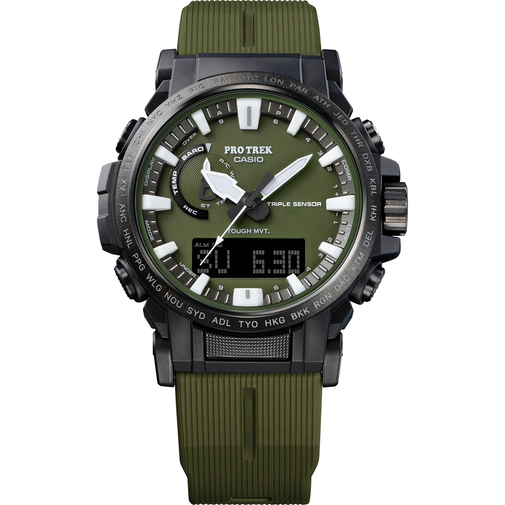 Montre Casio Pro Trek PRW-61Y-3ER Pro Trek - BIOMASS