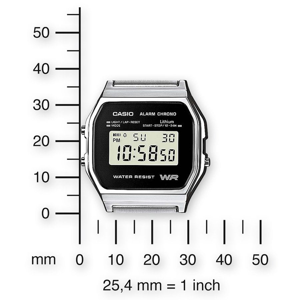 Casio LCD rétro alarme timer montres pour femmes
