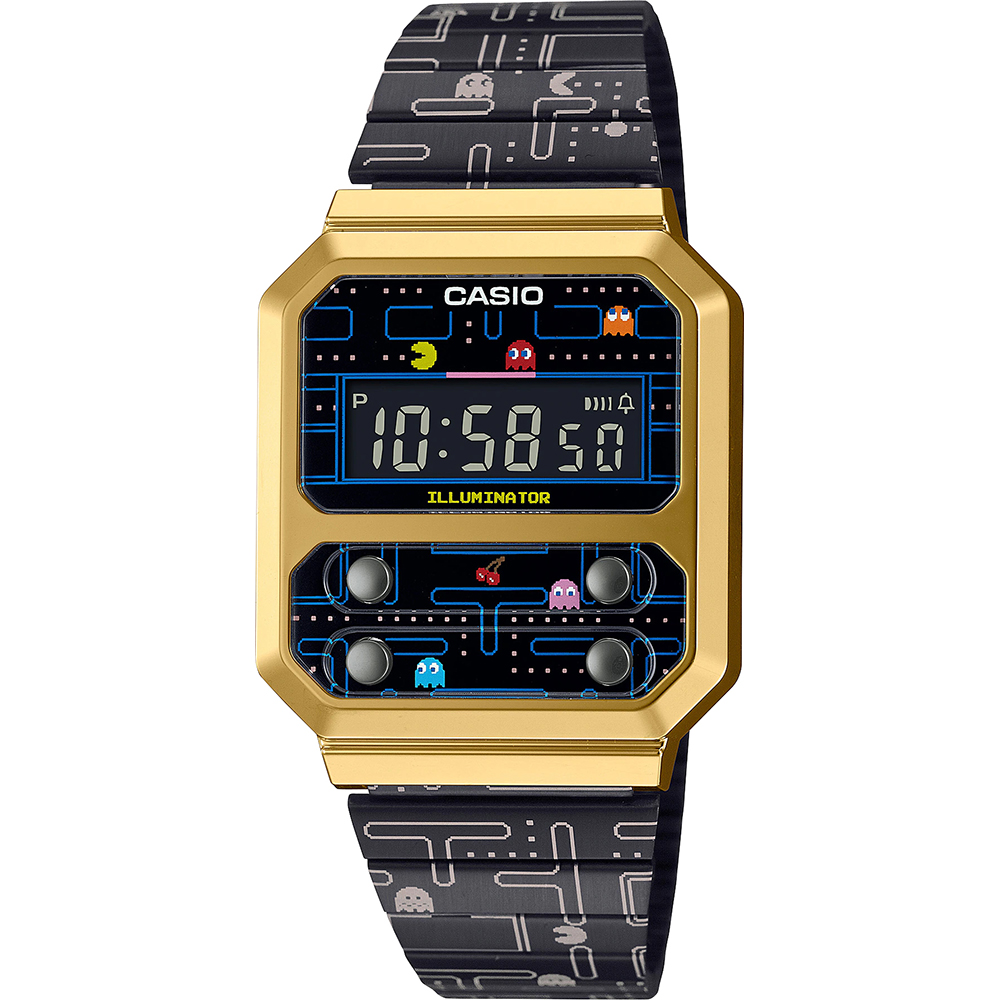 montre Casio Vintage A100WEPC-1BER Vintage Series x PacMan