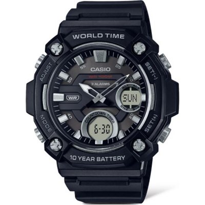 Relógio Casio Collection AEQ-120W-1AV Worldtimer