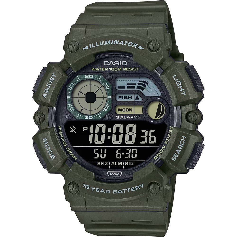 Relógio Casio Collection WS-1500H-3BVEF LCD Large