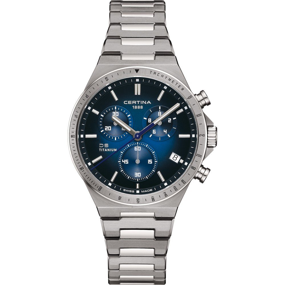 Relógio Certina DS C0434174404100 DS-7 Chrono