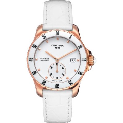 montre Certina C0142353601100 Ds First Cer