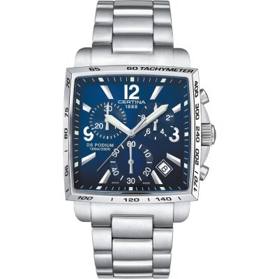 montre Certina C0015171104700 Ds Podium Square