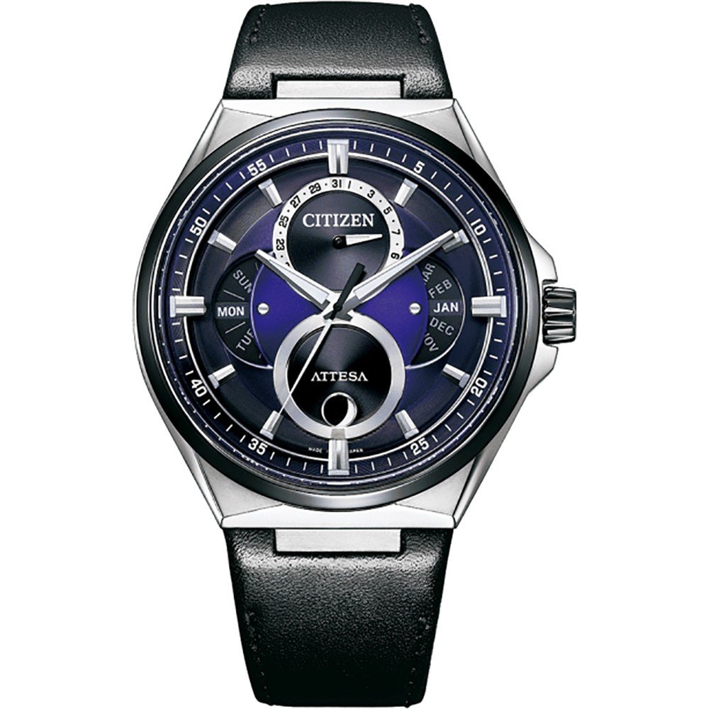 Montre Citizen BU0066-11W Attesa triple calendar moon