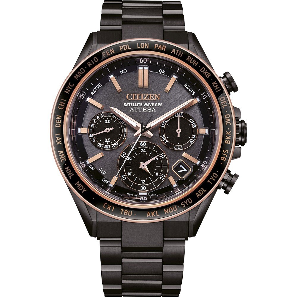 Relógio Citizen CC4074-61W Attesa Satellite Wave