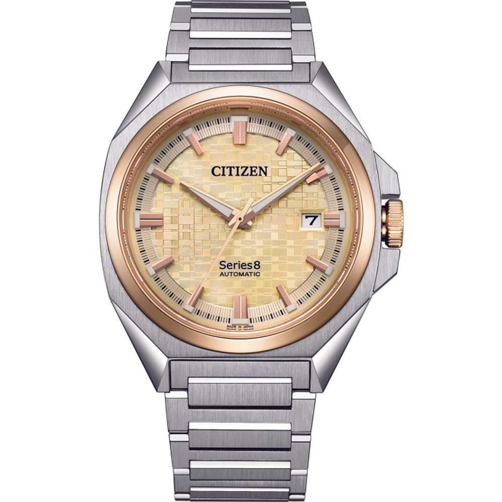 Relógio Citizen Automatic NB6059-57P Series 8 GMT