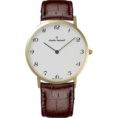 Claude Bernard 20202-37J-BB Slim Line Uhr