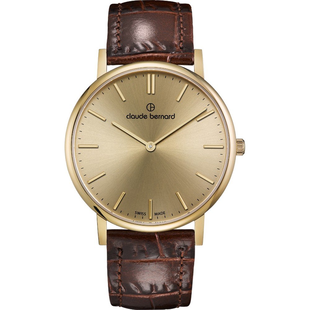 Claude Bernard 20214-37J-DI Classic design Uhr