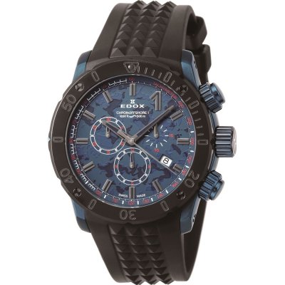 Montre Edox 10221-37BU5-BUM5 Chronoffshore -1