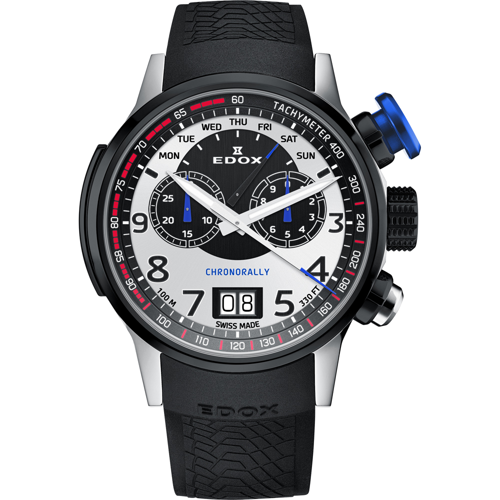 Montre Edox Chronorally 38001-TINNBU-BN Chronorally BMW M Motorsport