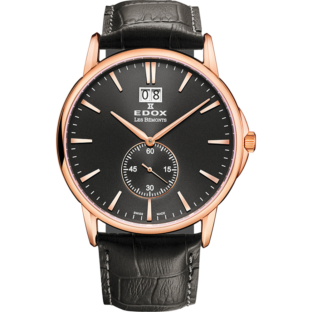 Edox Les Bémonts 64012-37R-NIR Uhr