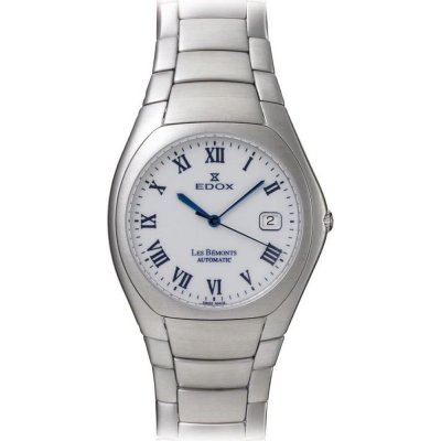 Montre Edox 82004-3B-BRBU Les Bémonts