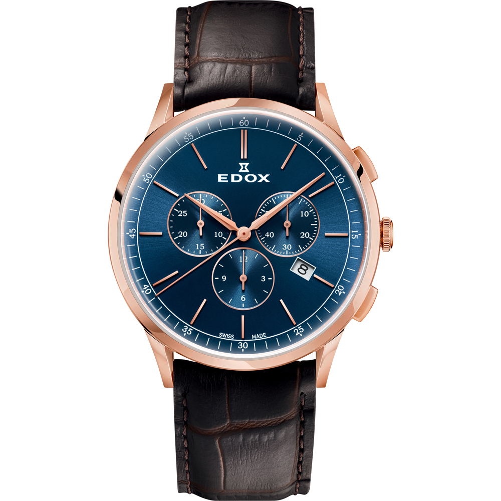 Montre Edox 10236-37RC-BUIR Les Vauberts