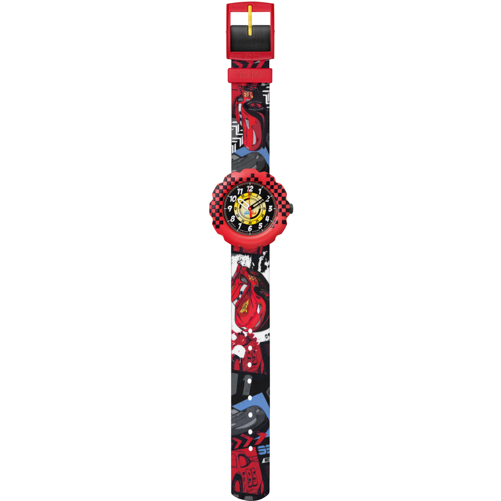 Montre Flik Flak FLSP002 Cars - Lightning McQueen