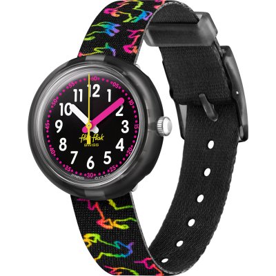 Montre Flik Flak 5+ Power Time FPNP070 Disco Unicorn