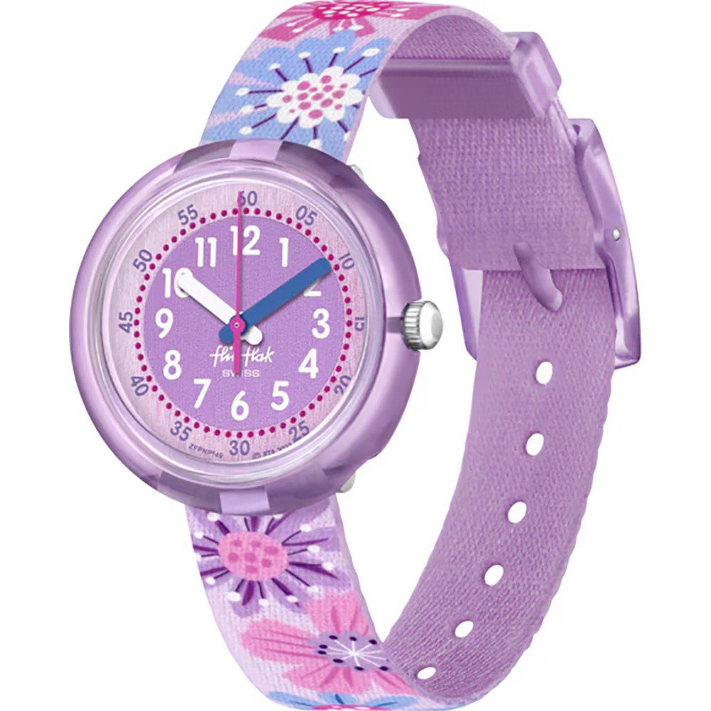 Montre Flik Flak 5+ Power Time FPNP149 Flower Chaos