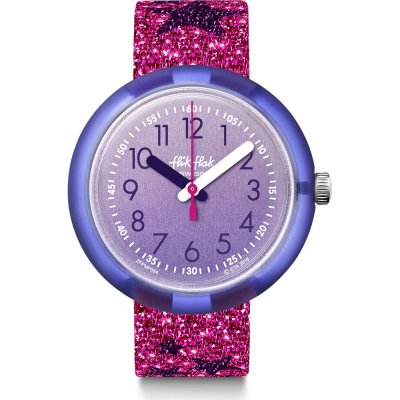 Montre Flik Flak 5+ Power Time FPNP054 Glitter Stars