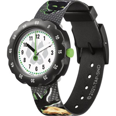 Montre Flik Flak 5+ Power Time FPSP058 Miraculous Cat Noir