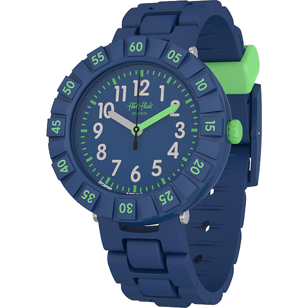 Montre Flik Flak 7 Power Time FCSP086 Solo Dark Blue EAN