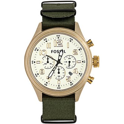 Fossil Watch Chrono Vintage Bronze DE5001