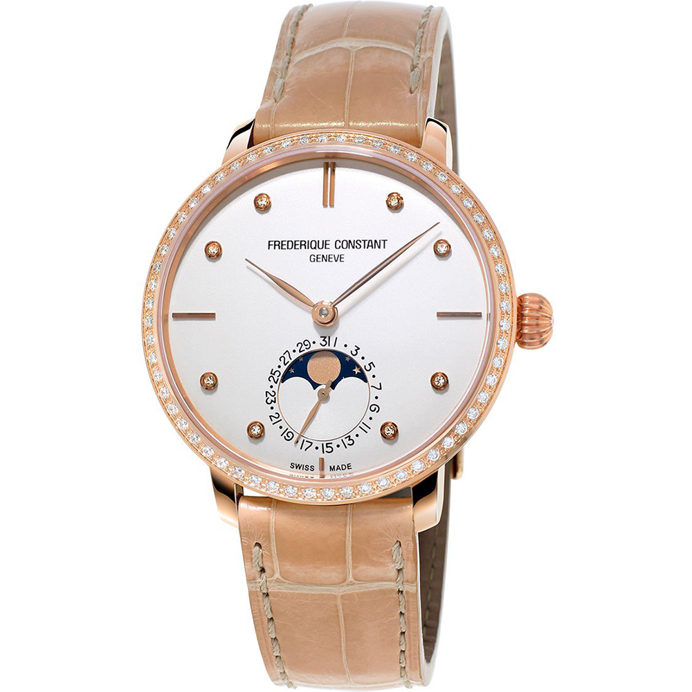 Montre Frederique Constant FC Ladies FC-703VD3SD4 Slimline Moonphase Manufacture