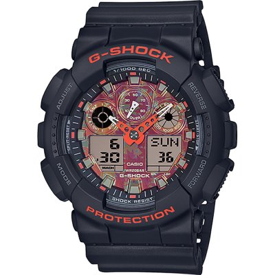 Montre G-Shock Classic Style GA-100TAL-1A Autumn Leaves