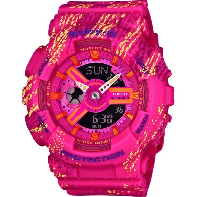 Montre G-Shock Baby-G BA-110TX-4AER Textile Colors