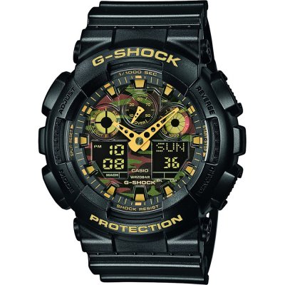 Montre G-Shock Classic Style GA-100CF-1A9ER Ana-Digi - Camo Face