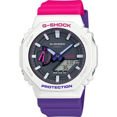 Montre G-Shock Classic Style GA-2100THB-7A Carbon Core - Throwback 90's